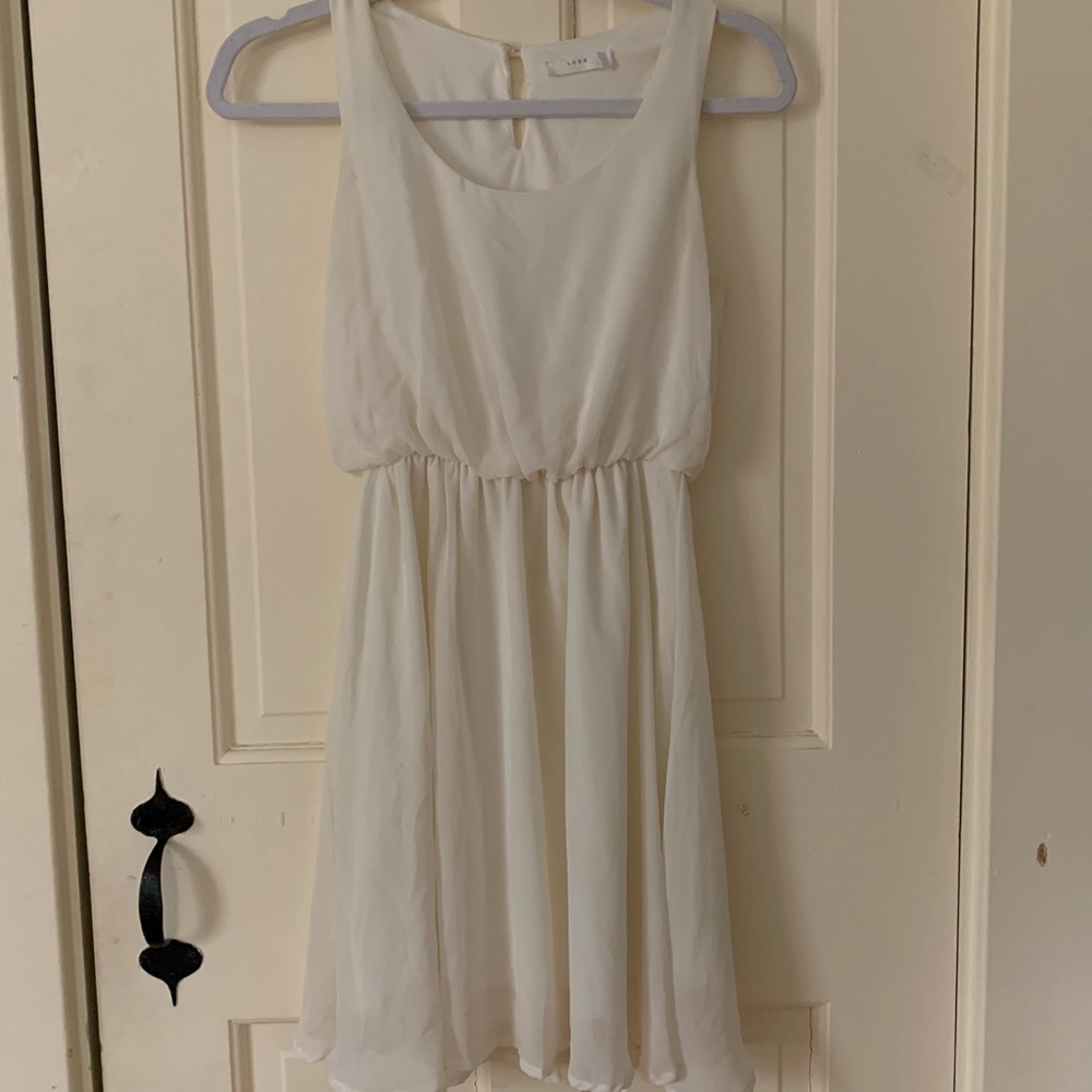 White Tank Top Dress